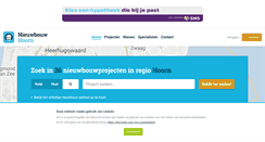 Desktop Screenshot of nieuwbouw-hoorn.nl